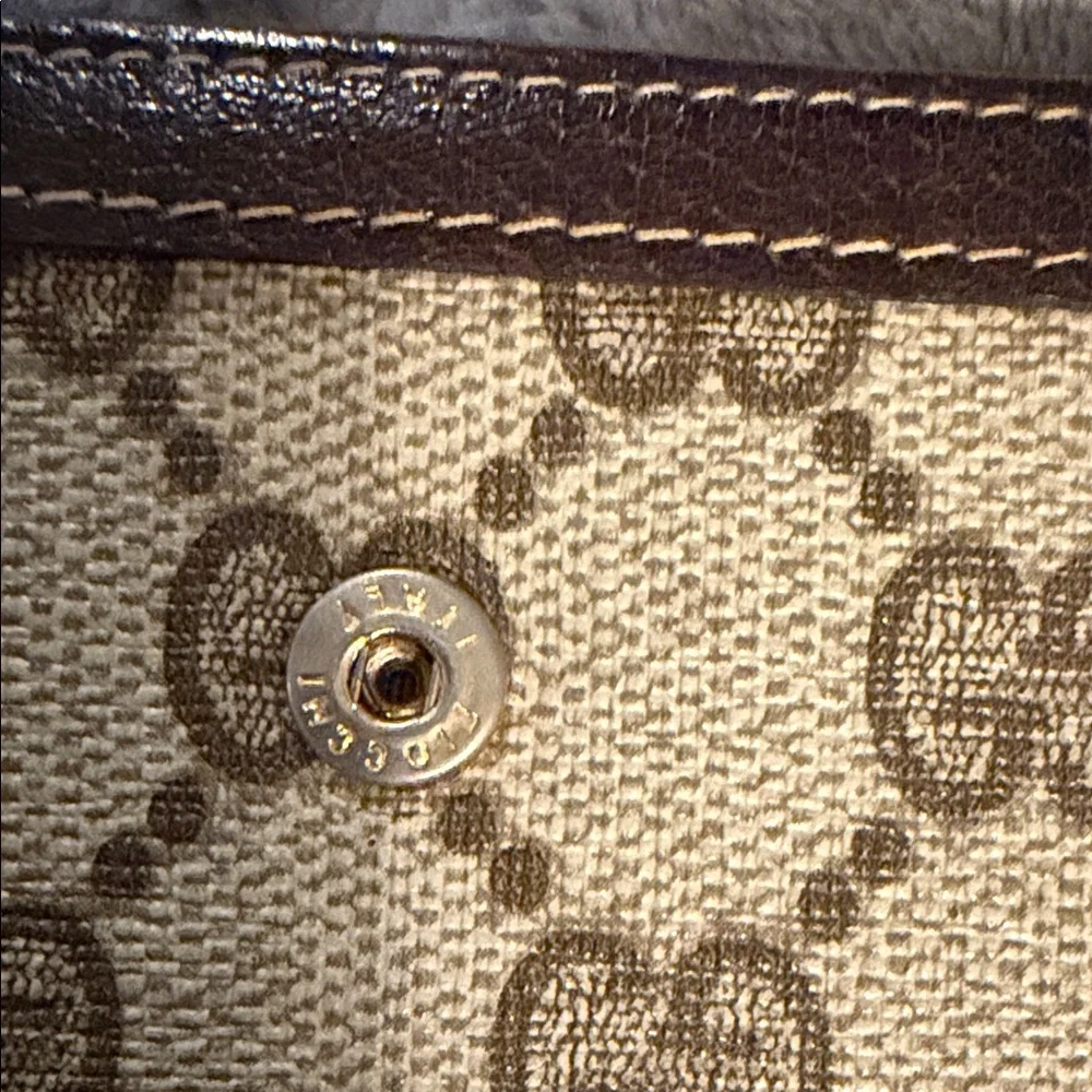 SALE!! Gucci Beige GG Canvas Brown Leather wallet and/or Organizer - Picture 13 of 13